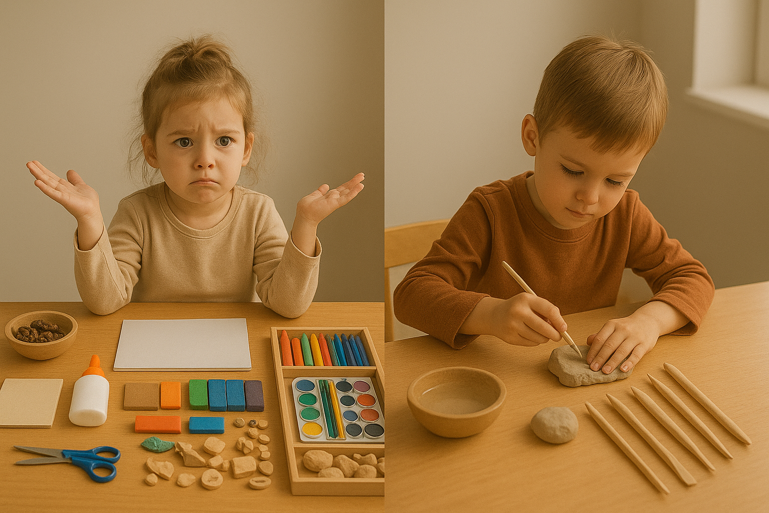 Thoughtful materials → intentional learning